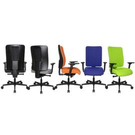 Topstar Chaise de bureau pivotant Sitness Open X (N) Deluxe inkl. AL "TW2" avec siège coulissant