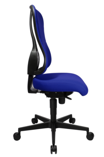 Topstar Siège de bureau pivotant Art Comfort avec mécanisme synchrone, bleu royal  L