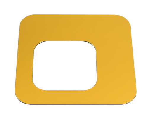 Couverture de soutien PURE pour poubelle, jaune  L