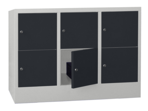 PAVOY armoire multicases Basis, 6 compartiments