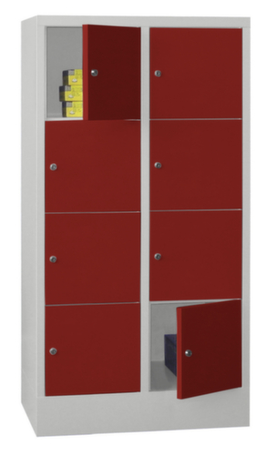 PAVOY armoire multicases Basis, 8 compartiments