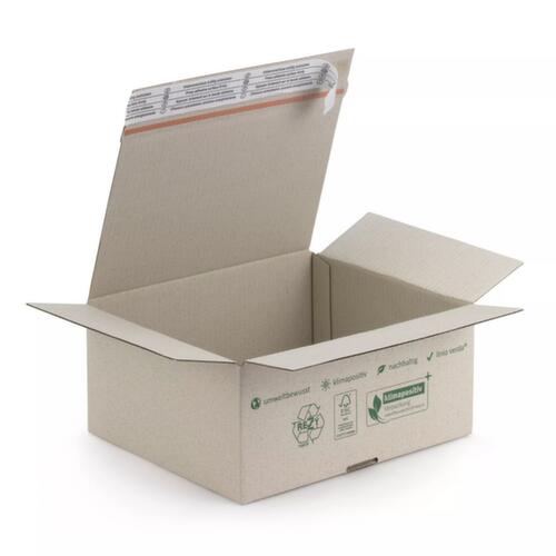 caisse carton pliante en papier d’herbe  L