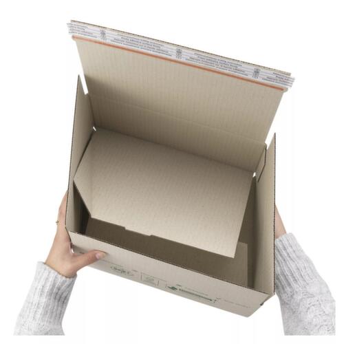 caisse carton pliante en papier d’herbe  L