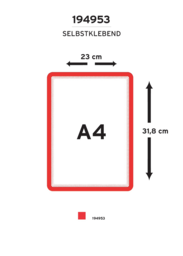 tarifold Cadre d'affichage Magneto tview  L