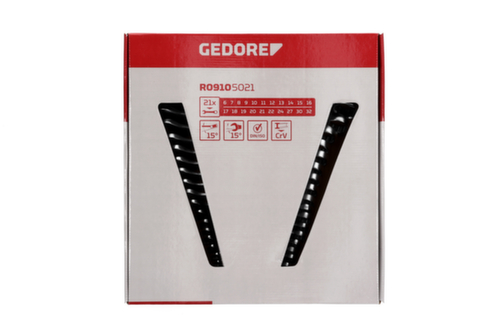 GEDORE R09105021 Jeu de clés mixtes 6-32 mm 21 pièces  L