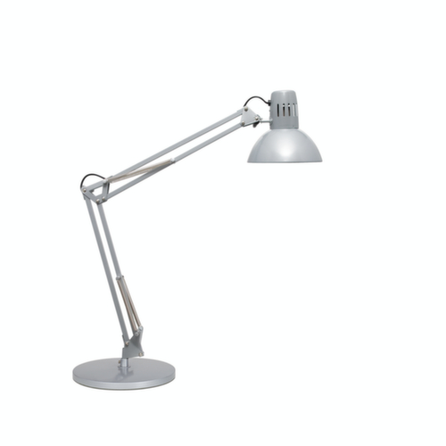 MAUL Lampe de bureau MAULstudy avec socle, argent  L