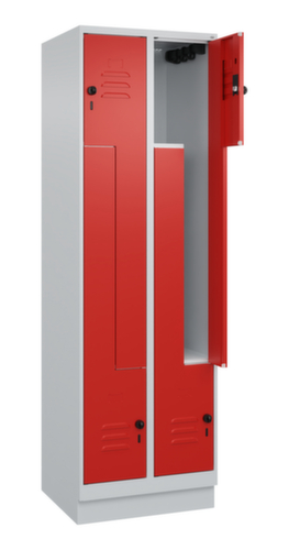 C+P Armoire vestiaire Z Classic Plus, largeur de compartiment 150/300 mm  L