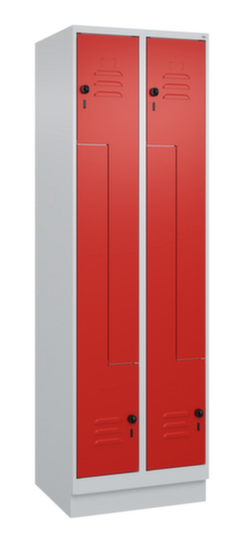 C+P Armoire vestiaire Z Classic Plus, largeur de compartiment 150/300 mm