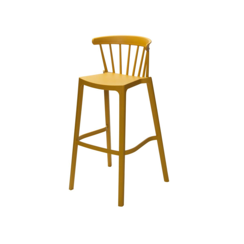 VEBA Tabouret de bar Essentials Windson, assise ocre  L