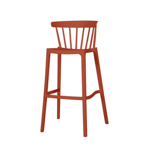 VEBA Tabouret de bar Essentials Windson, assise terracotta  L