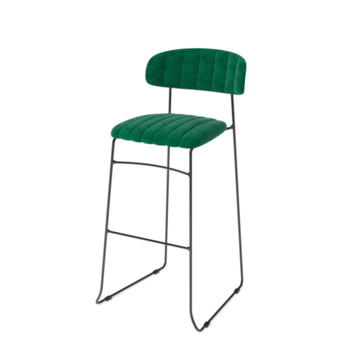 VEBA Tabouret de bar Essentials Mundo, assise vert  L