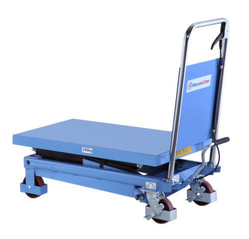 Hanselifter Table élévatrice avec entraînement manuel, 350 kg force, 910x500 mm  L