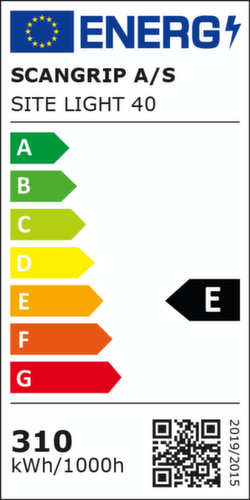 Scangrip spot de chantier SITE LIGHT 40  L