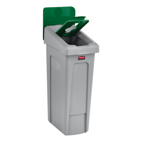 Rubbermaid Couverture Slim Jim® pour station de recyclage, vert  L