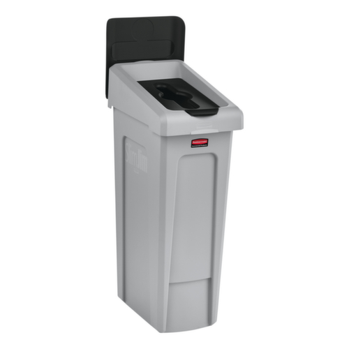 Rubbermaid Couverture Slim Jim® pour station de recyclage, noir  L