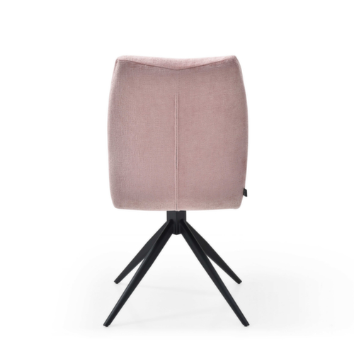 Bisley Siège visiteur Easy Meet F 720 avec dossier capitonné, assise tissu (100 % polyester), rose pastel  L