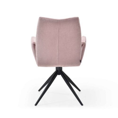 Bisley Siège visiteur Easy Meet FA 720 avec accoudoirs, assise tissu (100 % polyester), rose pastel  L