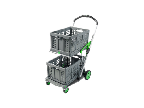 UDOBÄR Chariot pliable CLAX avec caisse pliable  L