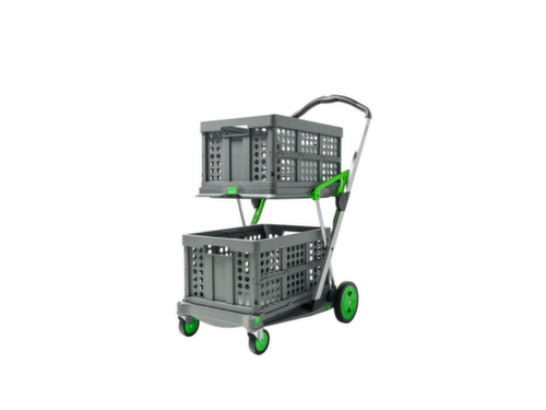 UDOBÄR Chariot pliable CLAX avec caisse pliable  L