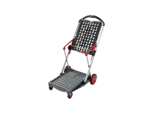 Mobile pliable CLAX, y compris boîte pliante, force 60 kg, 2 plateaux  L