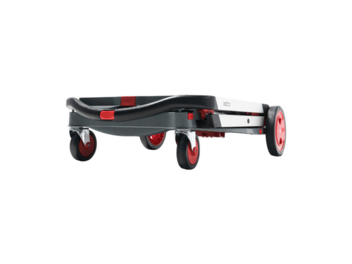 Mobile pliable CLAX, y compris boîte pliante, force 60 kg, 2 plateaux  L