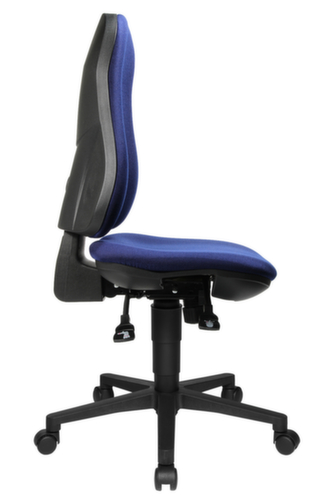 Topstar Siège de bureau pivotant Support SY avec assise ergonomique, bleu  L