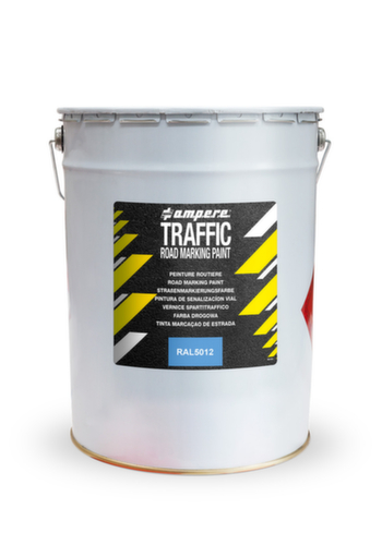 a.m.p.e.r.e. Peinture pour marquage routier TRAFFIC Road Marking Paint, bleu  L