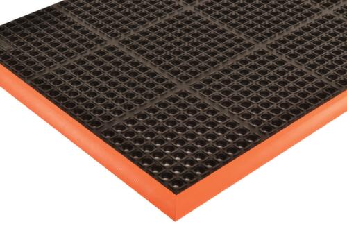 tapis anti-fatigue Groningen avec système de drainage, longueur x largeur 3150 x 970 mm  L