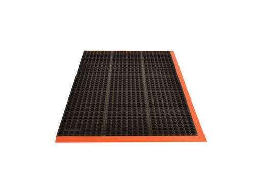 tapis anti-fatigue Groningen avec système de drainage, longueur x largeur 3150 x 970 mm  L