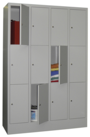 PAVOY armoire multicases Basis, 12 compartiments