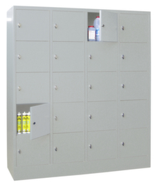 PAVOY armoire multicases Basis, 20 compartiments