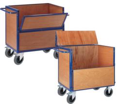 Rollcart Chariot conteneur en bois