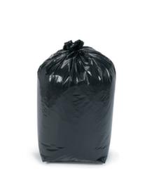 Sac poubelle opaque, 140 l, noir