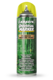 a.m.p.e.r.e. peinture de marquage Universal Marker pour la sylviculture, jaune fluo