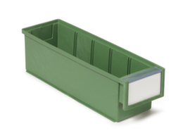 Treston Bac à bec pour rayonnage écologique BiOX, vert, HxLxl 82x300x90 mm