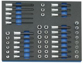 2005 CT2-TX 30 Jeu de douilles 3/8" en module Check-Tool