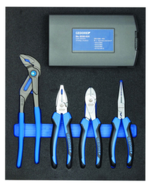 TS CT2-142 Assortiment de pinces dans le module 2/4 Check-Tool