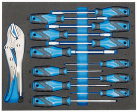 TS CT2-2133-2163TX Assortiment d'outils dans le module 2/4 Check-Tool