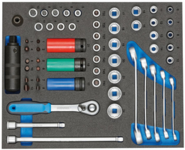 TS CT2-D30 Assortiment d'outils en 2/4 module Check-Tool