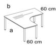 Nowy Styl Bureau à retour à hauteur réglable E10  S