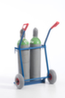 Rollcart Chariot à bouteilles, pour 2x20 l bouteille, bandage air  S