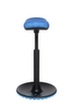 Topstar Siège assis-debout Sitness H2 avec assise skateboard, hauteur d’assise 570 - 770 mm, assise bleu  S