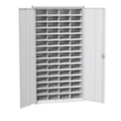 bott Armoire de tri courrier verso, 60 compartiments, RAL7035 gris clair/RAL7035 gris clair