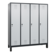 C+P Armoire vestiaire Evolo avec 4 compartiments, largeur de compartiment 400 mm