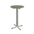 VEBA table haute pliable Essentials Berlin, Ø 800 mm, panneau vert