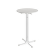 VEBA table haute pliable Essentials Berlin, Ø 800 mm, panneau blanc