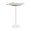 VEBA Table haute Essentials Urban, largeur x profondeur 700 x 700 mm, panneau Moonstone