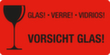 EICHNER Étiquettes de signalisation "Vorsicht Glas"