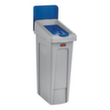 Rubbermaid Couverture Slim Jim® pour station de recyclage, bleu  S