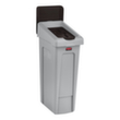 Rubbermaid Couverture Slim Jim® pour station de recyclage, marron  S